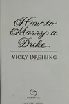 How to Marry a Duke