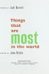 The things that are most in the world