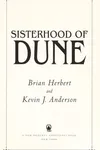 Sisterhood of Dune