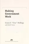 Making government work