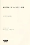 Butcher's Crossing