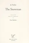 The snowman