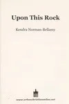 Upon this rock