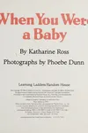 When you were a baby