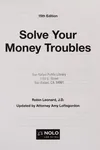 Solve your money troubles