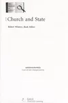 Church and state