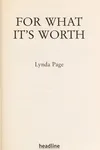 For what it's worth