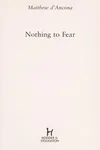 Nothing to fear