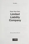 Form your own limited liability company