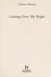 Getting over Mr Right