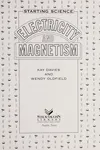 Electricity and magnetism