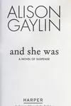 And she was