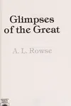 Glimpses of the great