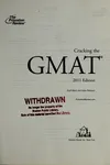 Cracking the GMAT