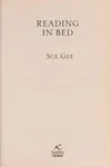 Reading in bed