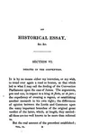 An Historical Essay on the Real Character and Amount of the Precedent of the ...