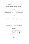 Annual report of the Department of Health of the State of New Jersey. 1923