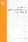 Advances in International Accounting