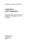 Algorithms and computation