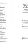 Approaches and methods in language teaching