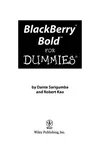 BlackBerry for dummies