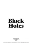Black holes