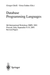 Database programming languages