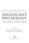 Handbook of adolescent psychology
