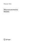 Macroeconometric Models