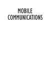 Mobile communications