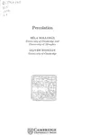 Percolation