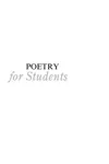 Poetry for students