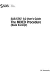 SAS/STAT 9. 2 User's Guide