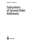 Subsystems of Second Order Arithmetic