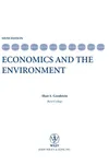 Economics and the environment