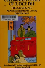 Capa de Celebrated Cases of Judge Dee = Dee goong an
