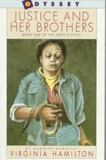 Capa de Justice and her brothers