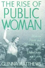 Capa de The Rise of Public Woman
