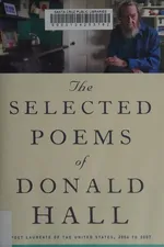 Capa de The selected poems of Donald Hall