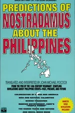Capa de Predictions of Nostradamus about the Philippines