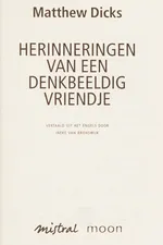 Capa de Herinneringen van een denkbeeldig vriendje