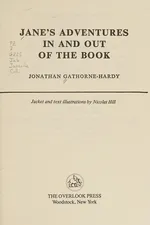 Capa de Jane's adventures in and out of the book