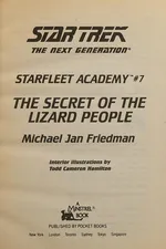 Capa de Star Trek The Next Generation - Starfleet Academy - Secret of the Lizard People