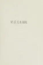 Capa de My life as an animal