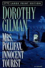 Capa de Mrs. Pollifax, innocent tourist