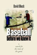 Capa de Baseball before We Knew It