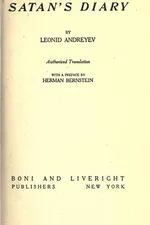 Capa de Satan's diary