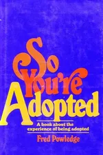 Capa de So You're Adopted