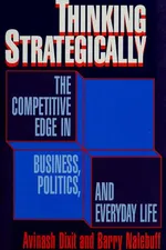 Capa de Thinking Strategically