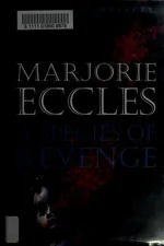 Cover of A species of revenge